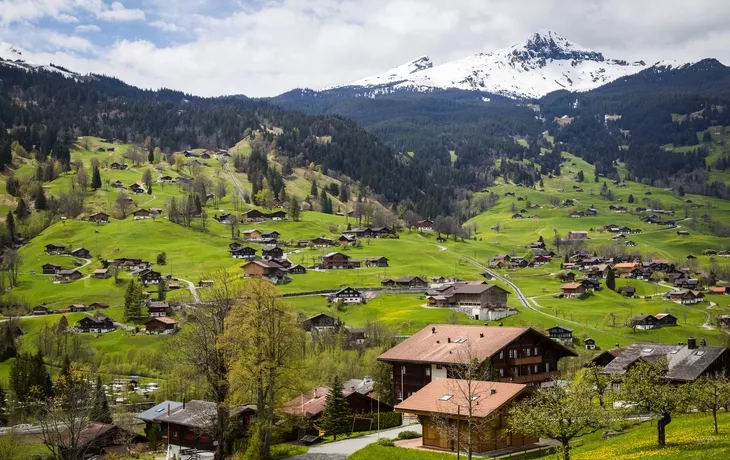 Schweizer Alpen nahe Interlaken