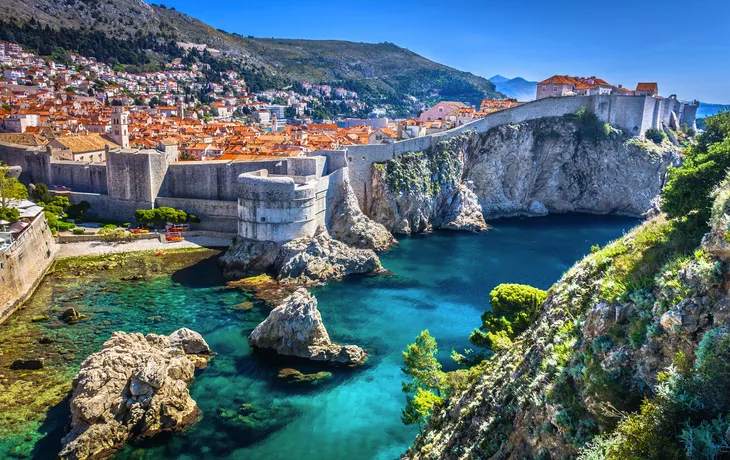 Dubrovnik an der Adriaküste in Dalmatien, Kroatien