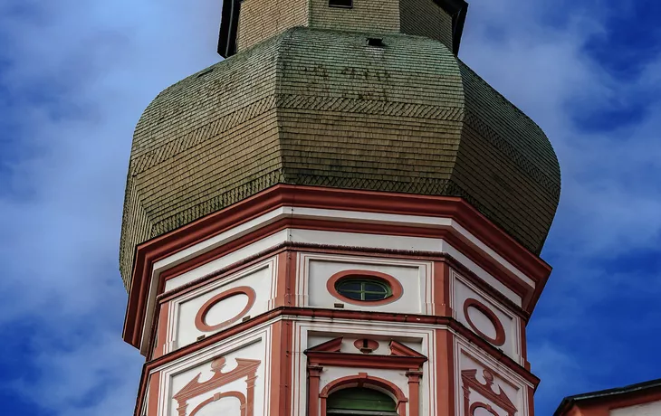 Zwiebelturm des Klosters Andechs