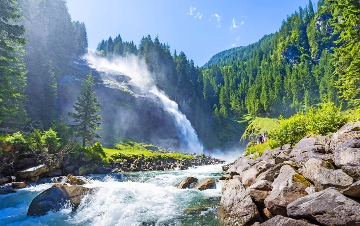 Krimmler Wasserfälle: die höchsten Wasserfälle Österreichs