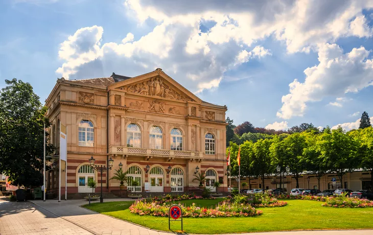 Theatergebäude in Baden-Baden, Deutschland