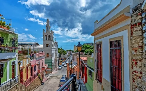 Blick auf Santo Domingo
