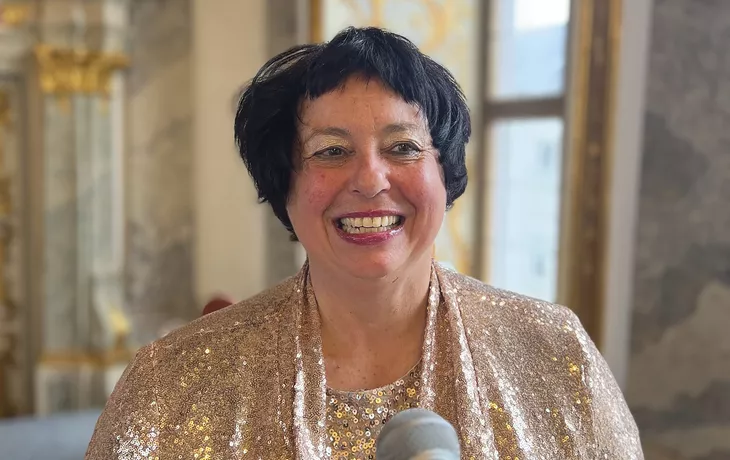 Moderatorin Barbara Kreuzer
