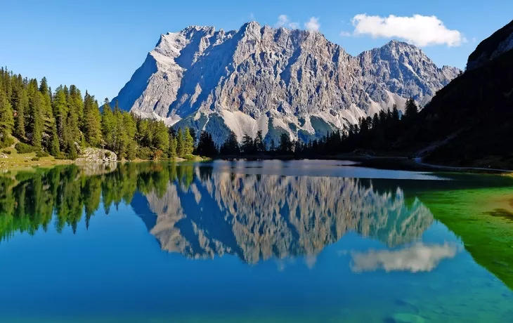 Blick auf die Zugspitze