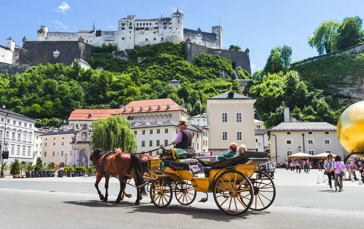 Pferdekutsche in Salzburg