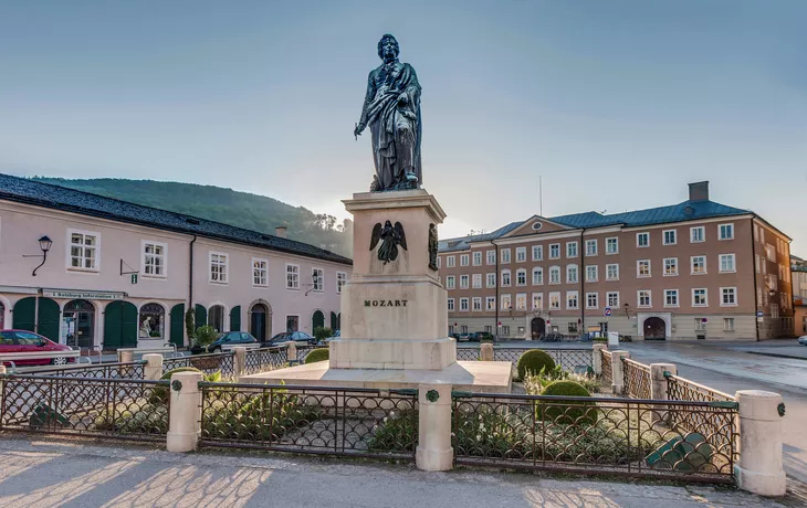 (Mozartplatz in Salzburg