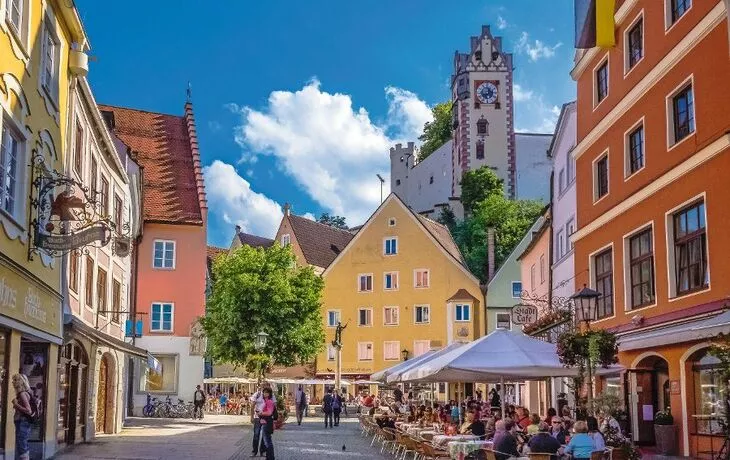 Hohes Schloss in Füssen im Allgäu
