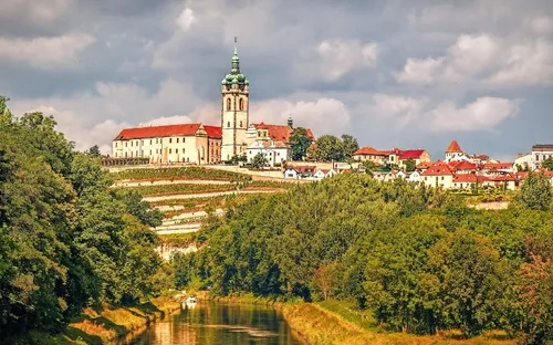 Renaissanceschloss in Mělník