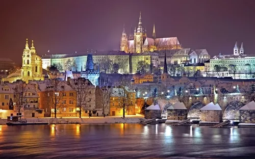 Prag im Winterkleid