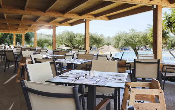 TUI CLUB Alex Beach - Hauptrestaurant, Terrasse