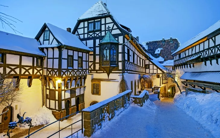 Wartburg im Winter