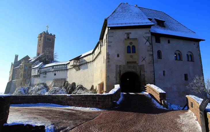 Wartburg im Winter
