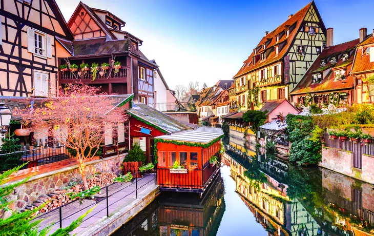 Weihnachtsmarkt in Colmar im Elsass