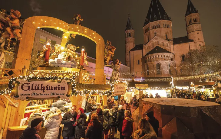 Mainz, historischer Weihnachtsmarkt