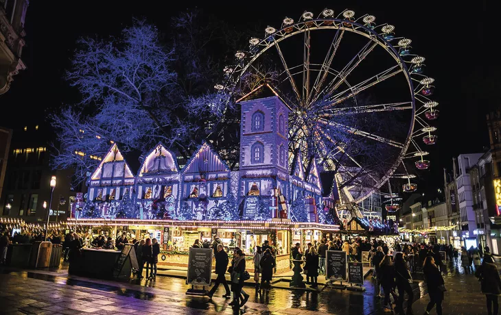 Wiesbaden, Sternschnuppenmarkt