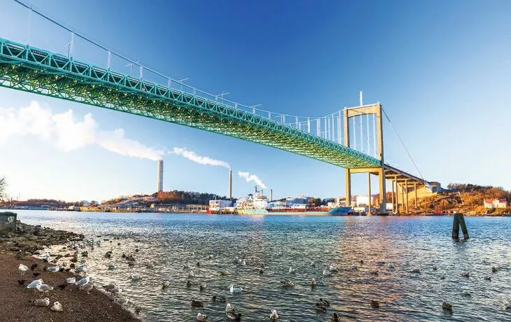 Alvsborg Brücke in Göteborg,Schweden