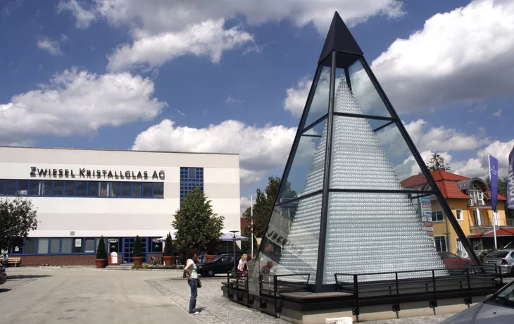 Höchste Kristallglas-Pyramide der Welt in Zwiesel
