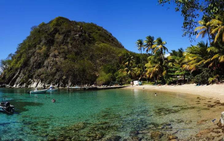 Zuckerhutstrand in Les Saintes, Guadeloupe