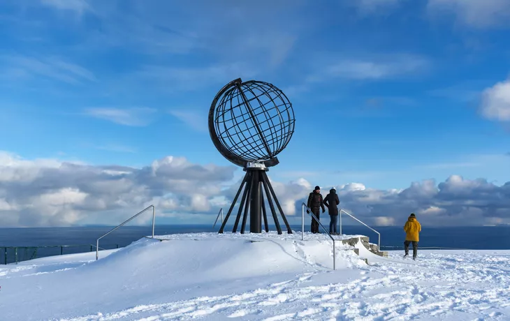 Nordkap im Winter
