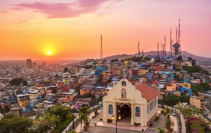 Sonnenuntergang in Guayaquil