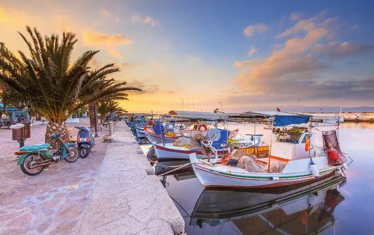 Fischerboote auf Kreta
