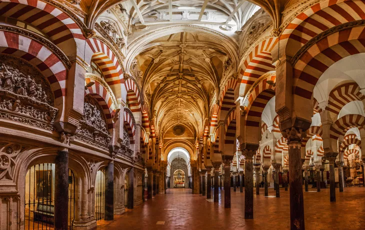 der berühmte Innenraum der Mezquita in Córdoba