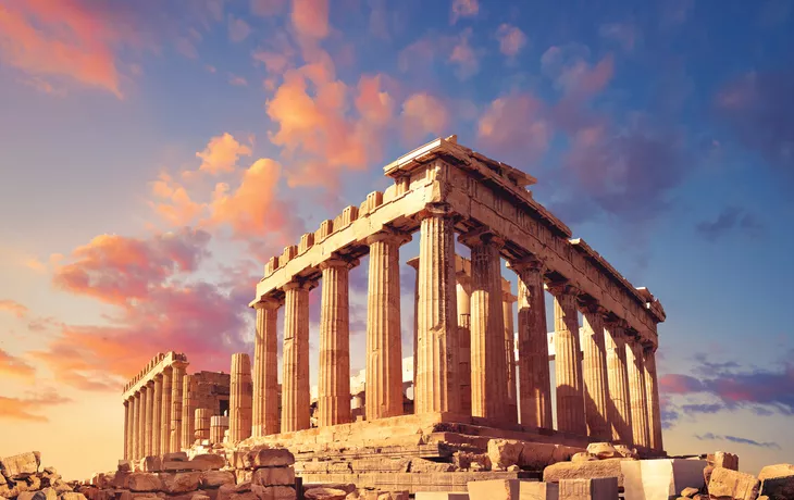 Parthenon auf der Akropolis in Athen