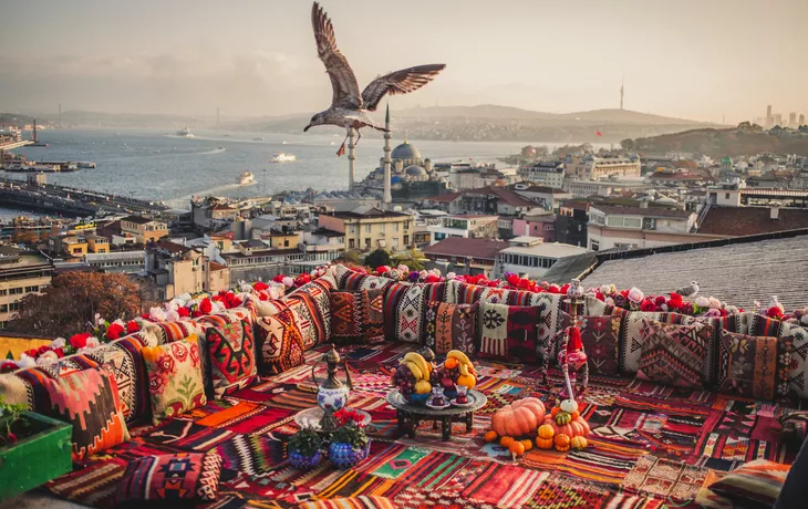 Panoramablick auf Istanbul