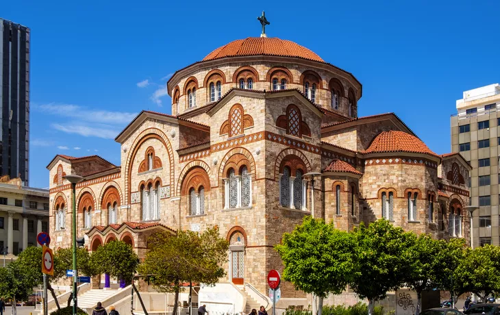 Agia Triada in der Hafenstadt Piräus
