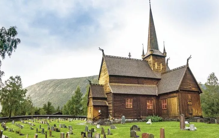 Stabkirche Lom in Norwegen