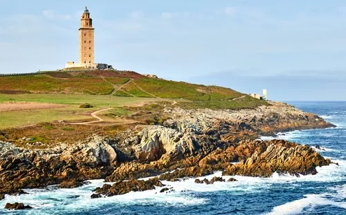 Torre de Hércules in in A Coruña