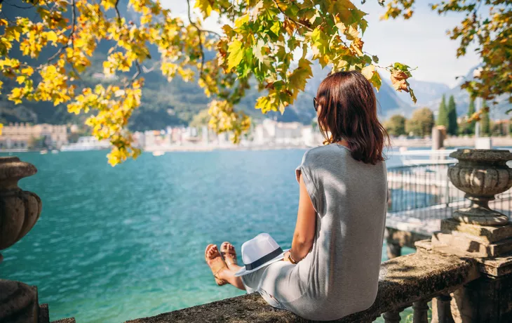 Blick auf den Gardasee