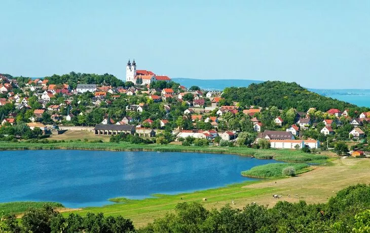 Abtei Tihany auf der Halbinsel Tihany am Balaton