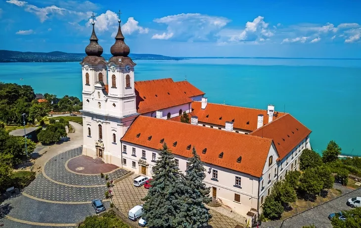 Abtei Tihany auf der Halbinsel Tihany am Balaton