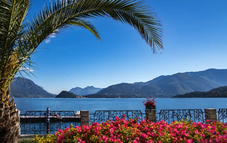 Uferpromenade in Menaggio am Comer See