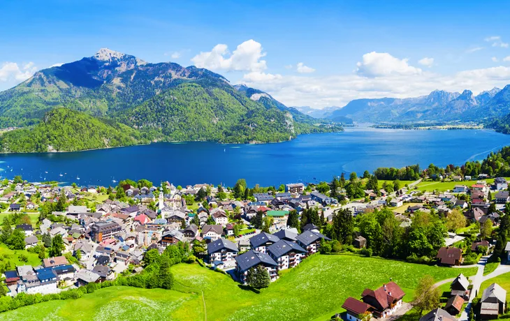 Sankt Gilgen am Wolfgangsee im Salzkammergut