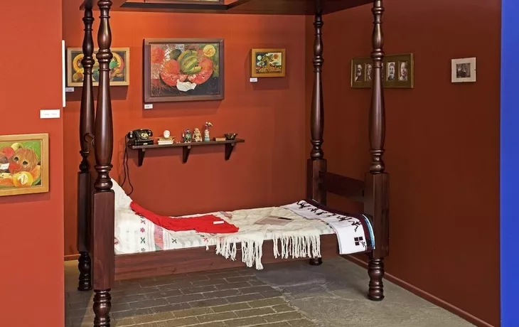 Frida Kahlo Bett