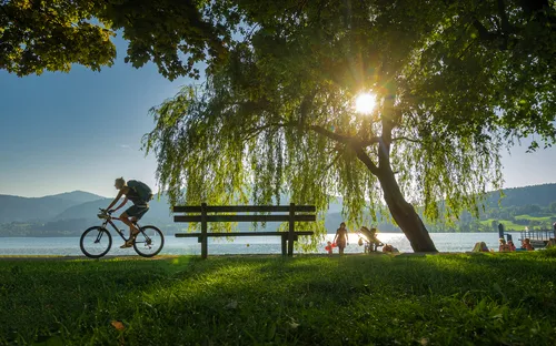 Fahrradfahren am Tegernsee