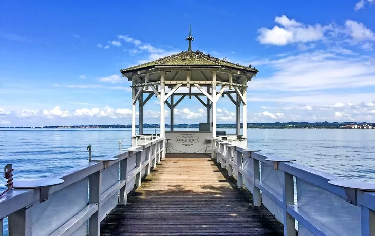 der Fischersteg - Balkon überm See
