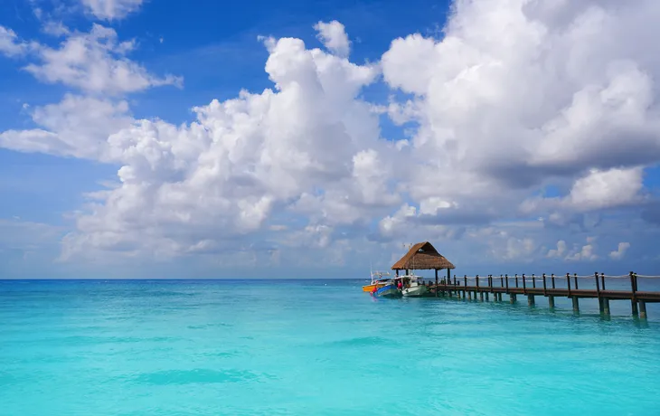 Strand auf der Insel Cozumel