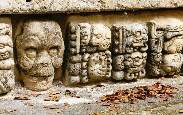 Copan Mayan ruins in Honduras