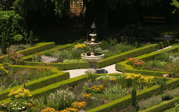 Barockgarten des Klosters Neustift in Südtirol