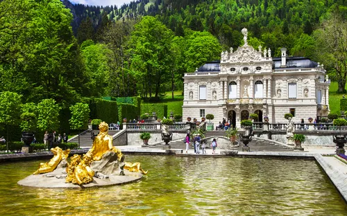 Schloss Linderhof in Ettal, Bayern