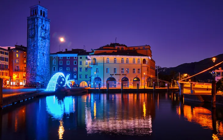 Riva del Garda zur Weihnachtszeit