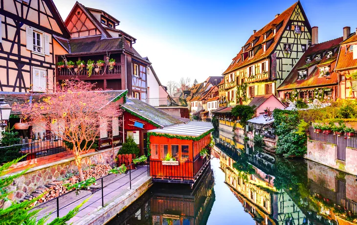 Weihnachtsmarkt in Colmar im Elsass