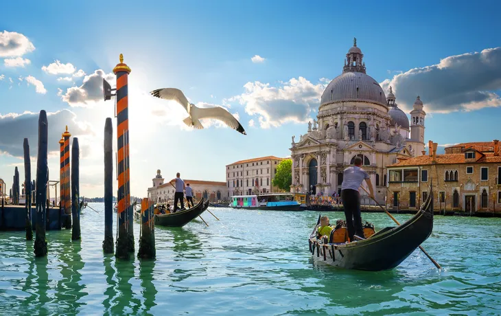 Gondoliere in Venedig