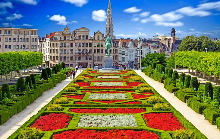 Mont des Arts in Brüssel, Belgien