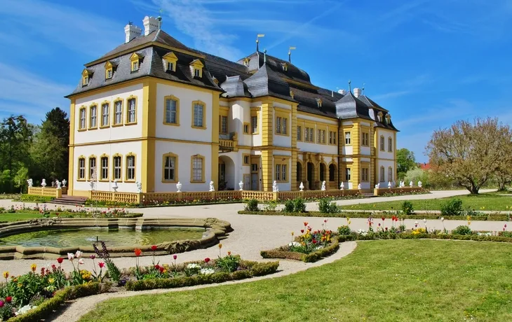 Schloss Veitshöchheim nahe Würzburg in Bayern