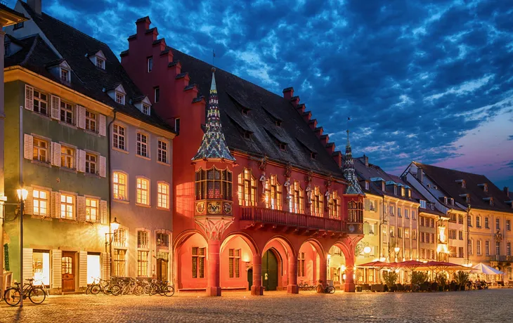 Münsterplatz in Freiburg, Deutschland