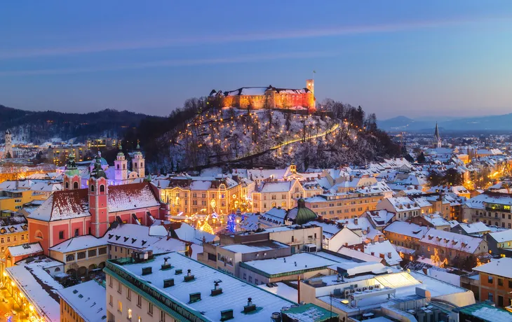 Ljubljana im Winter